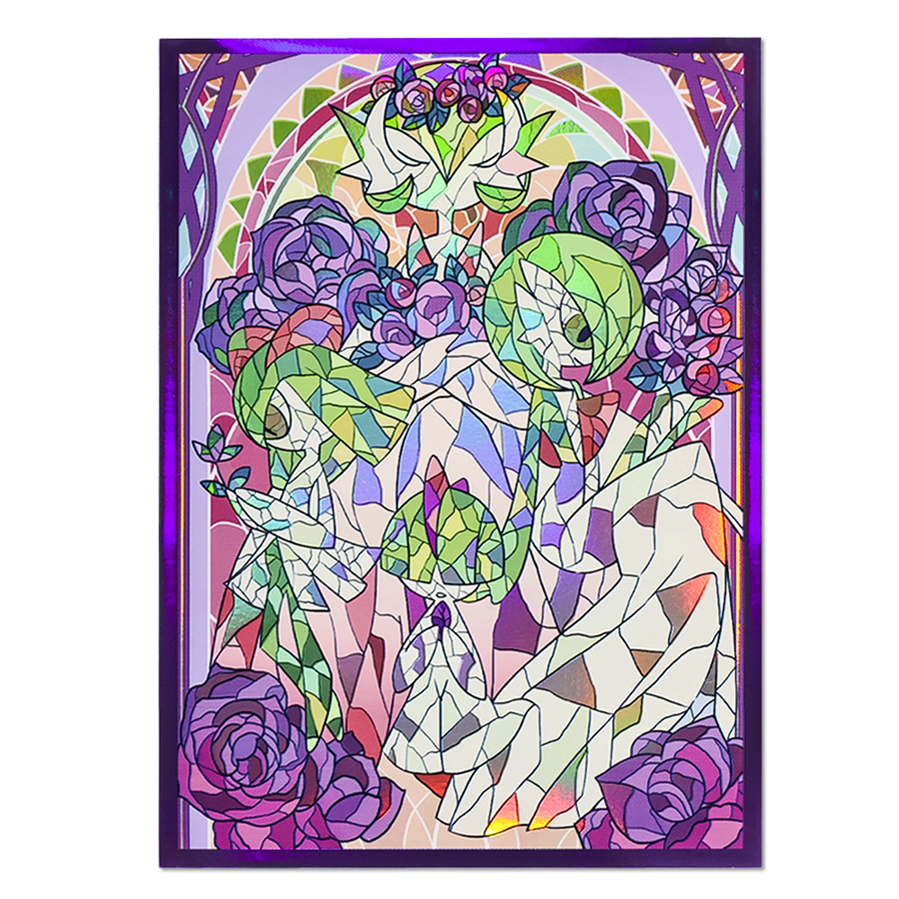 Pokemon Binder Card - 60PCS-120PCS 66×91mm Holographic Anime Card Sleeves