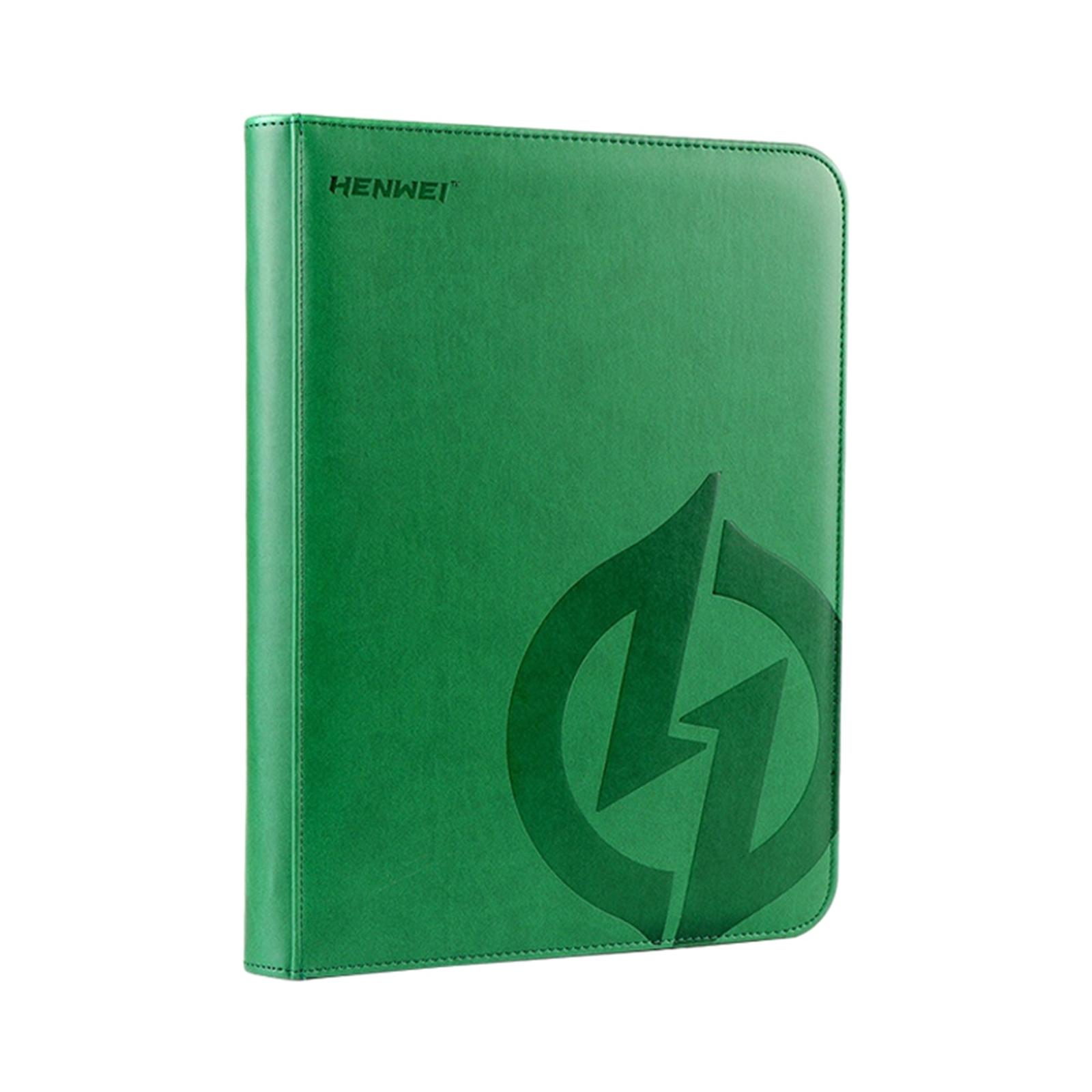 Trading Card Binder - Premium Zippered Binder for Organizing Trading