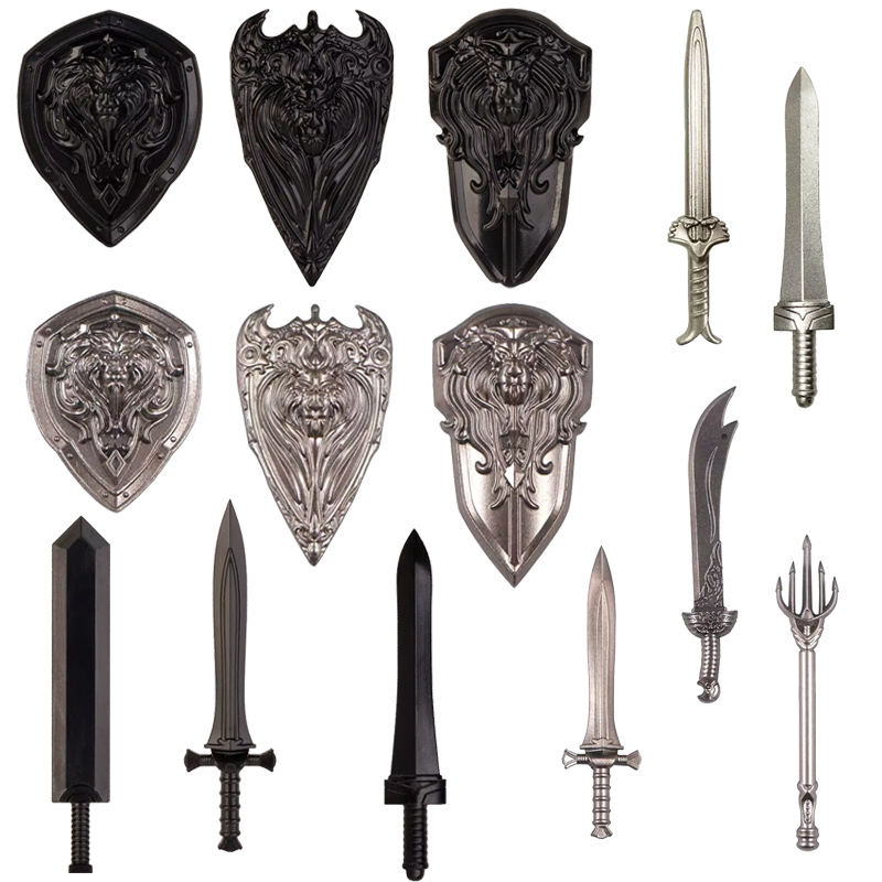 Medieval MOC Waffen Figure Acc - Lego Minifigure Holder recensione e prezzo