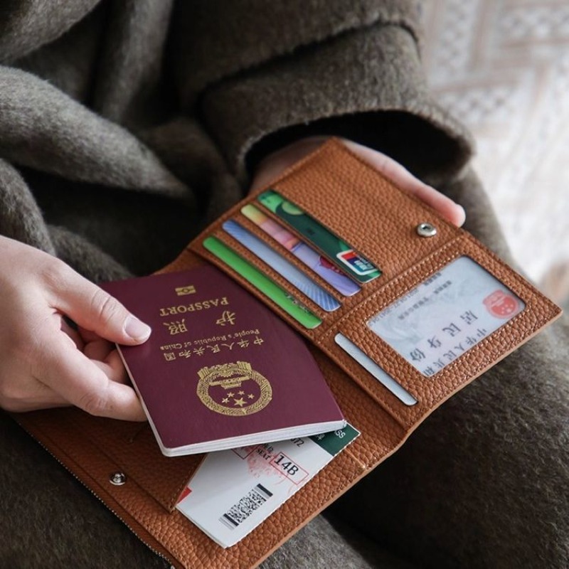 Leather Passport Holder Covers - Card Top Loader recensione e prezzo