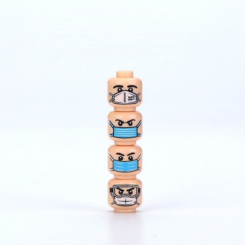 MOC City Face Heads Mini Actio - Lego Minifigure Holder recensione e prezzo