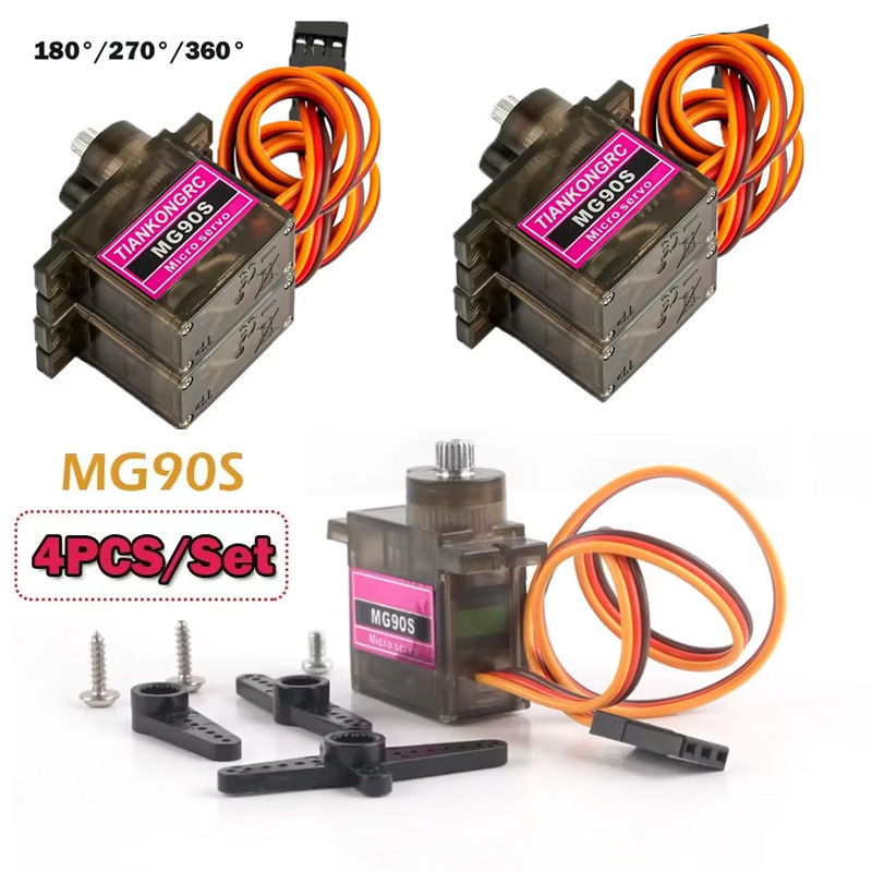 4PCS 9g MG90S All Metal Gear M - Model Airplane Plastic recensione e prezzo