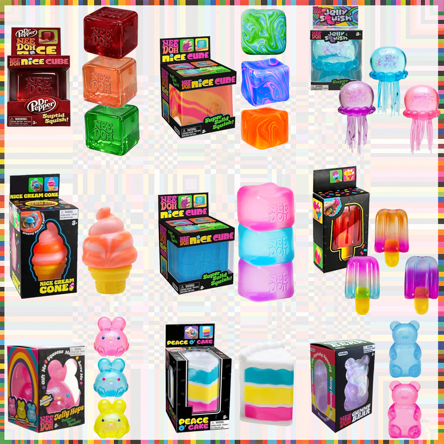 2026 Schylling Nee doh Gumdrop - Fidget Cube Original recensione e prezzo