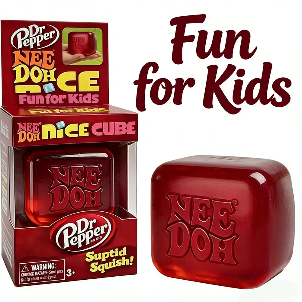 Dr Pepper x NeeDoh Nice Cube S - Fidget Cube Original recensione e prezzo