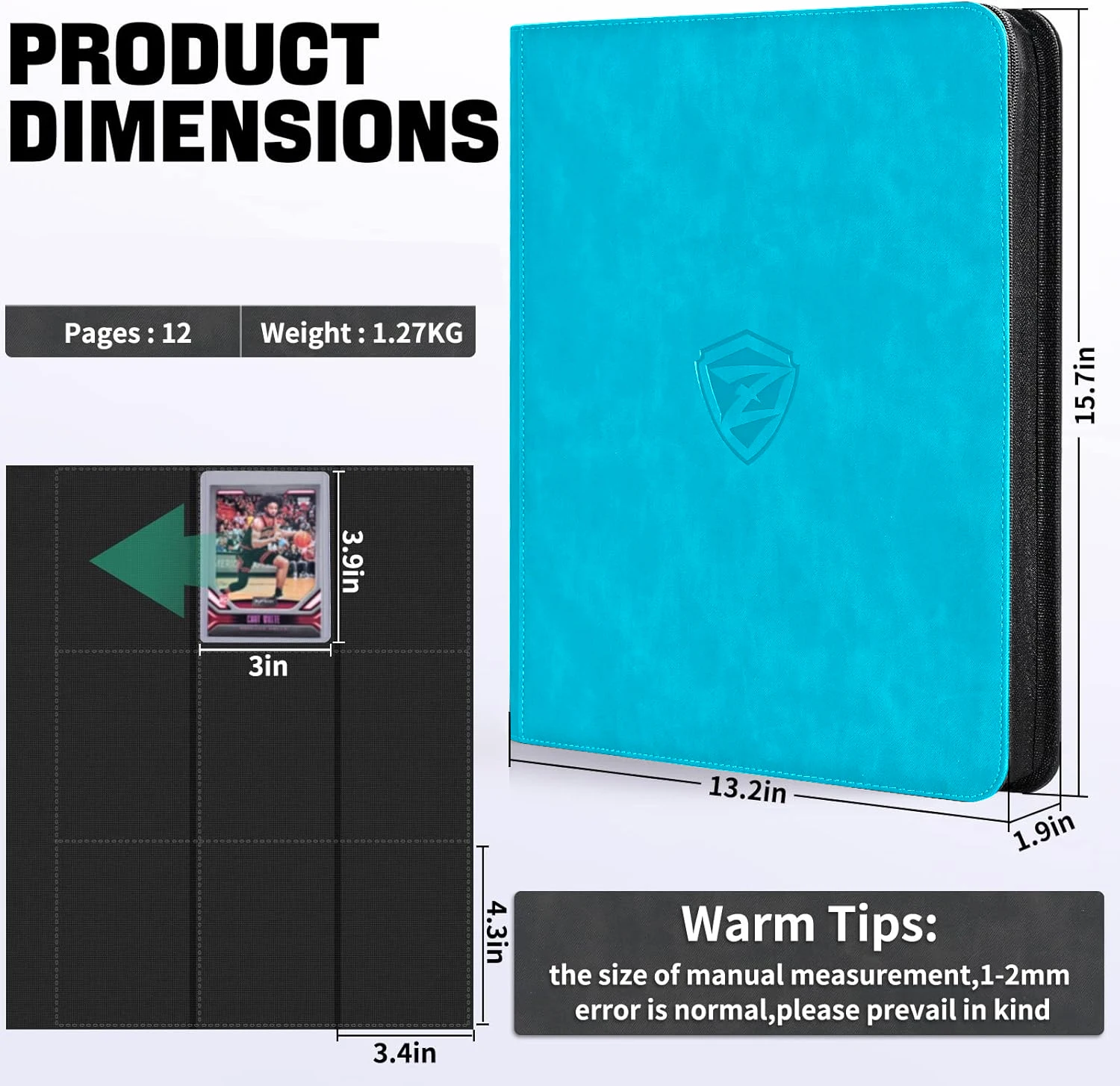 Card Binder, 9-Pocket Trading  - Trading Card Binder recensione e prezzo