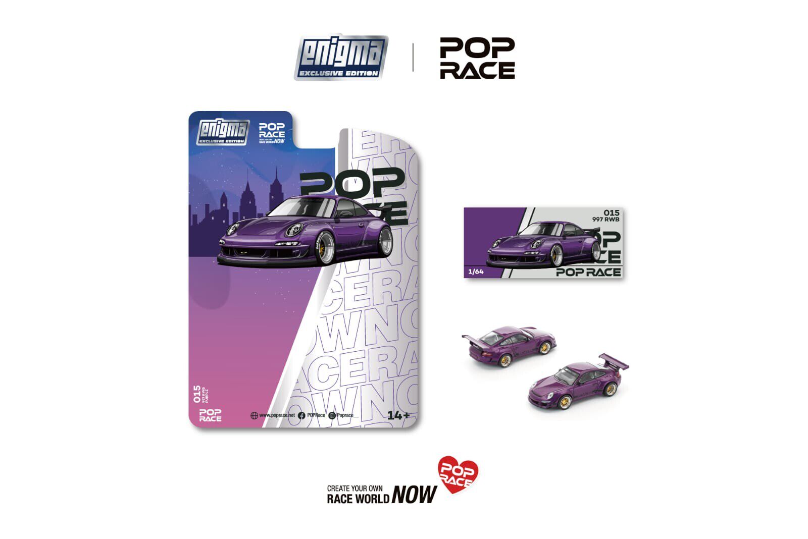In Stock Ready To Ship Pop Rac - Die Cast Car 1 64 recensione e prezzo