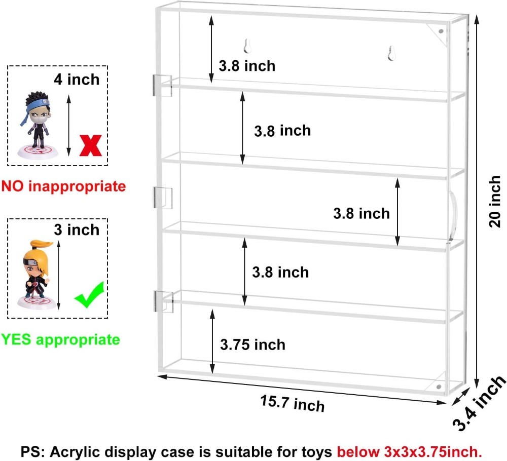 5-Tier Acrylic Display Case fo - Display Case Acrylic recensione e prezzo