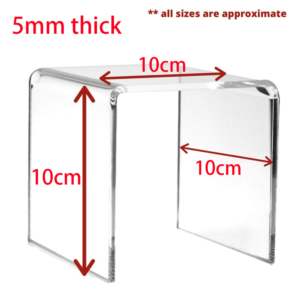 Acrylic Display Risers Stand,C - Pop Display Shelf recensione e prezzo