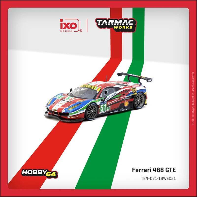 In Stock Tarmac Works 1:64 488 - Die Cast Car 1 64 recensione e prezzo