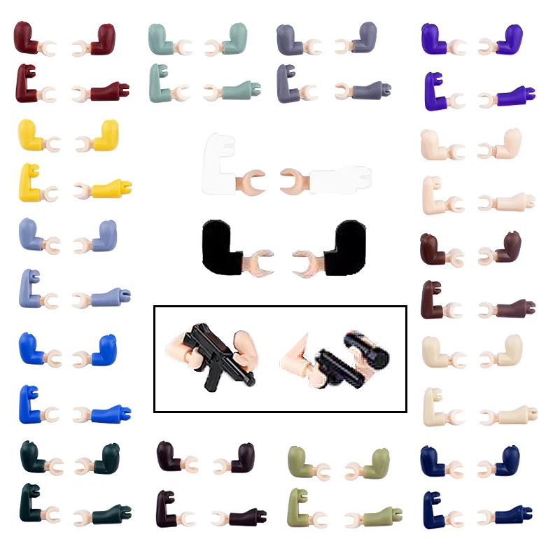 WW2 Military Figures Arms Hand - Lego Minifigure Holder recensione e prezzo