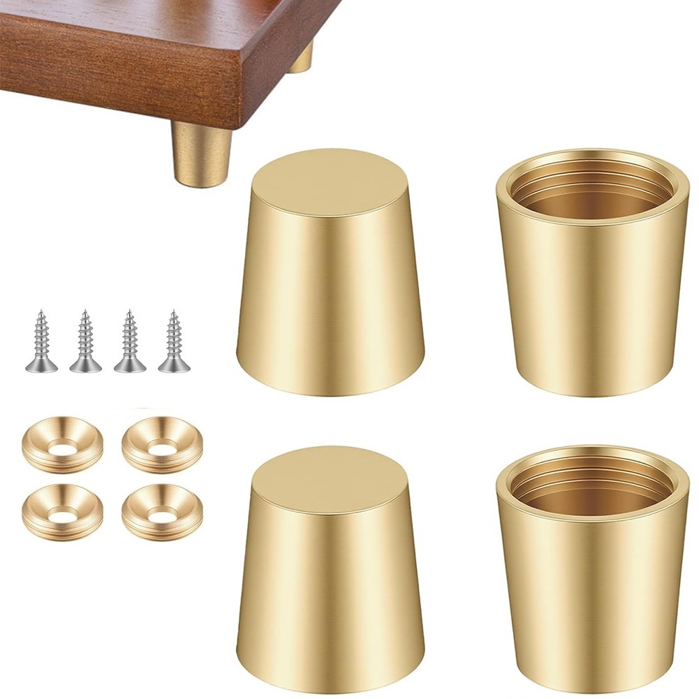 4pcs Brass Cutting Board Feet  - Display Risers Set recensione e prezzo