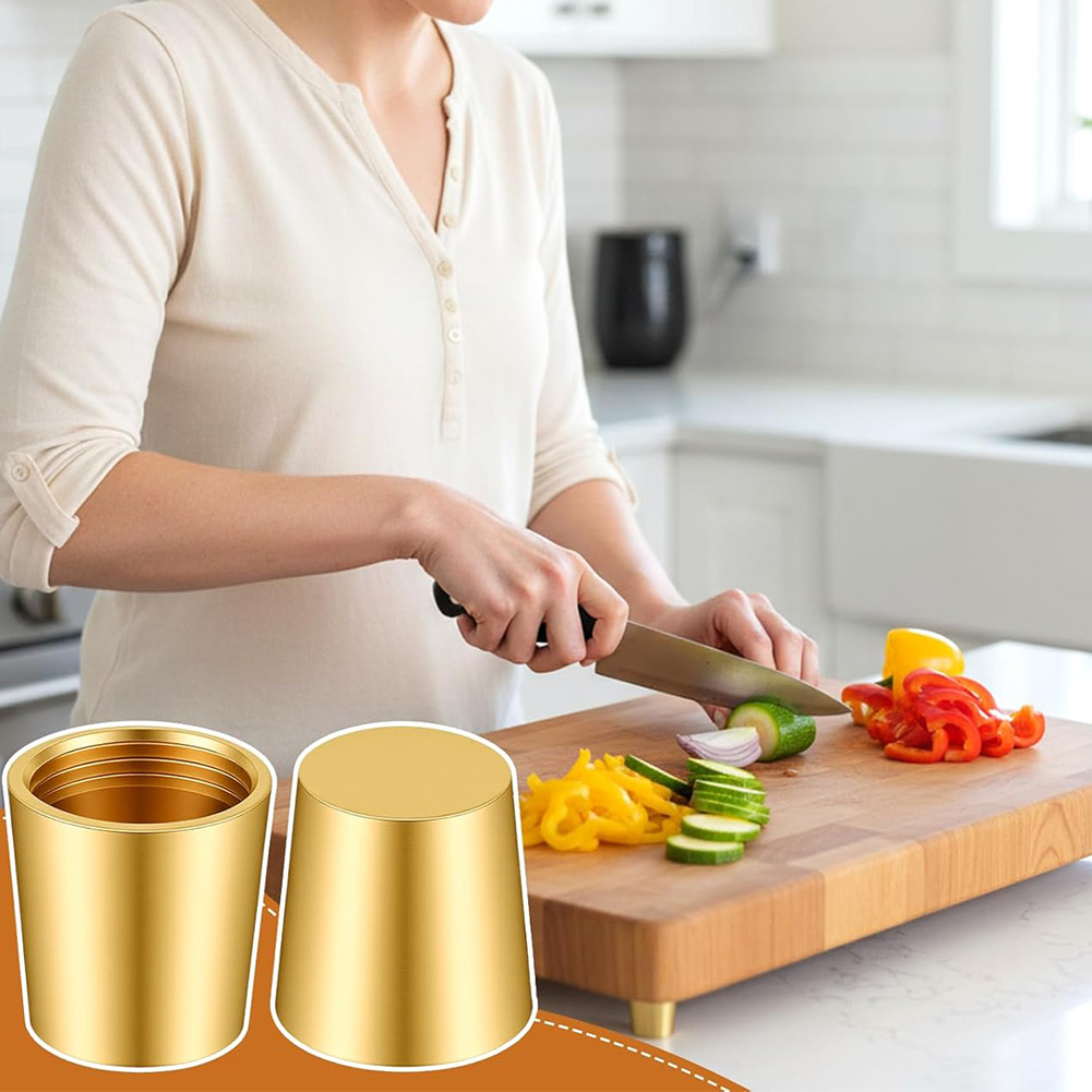 4pcs Brass Cutting Board Feet  - Display Risers Set recensione e prezzo