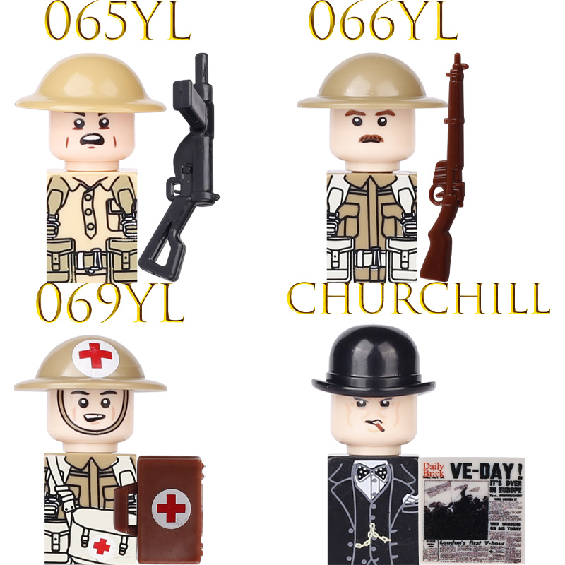 Kids Toy WW2 Military Army Act - Lego Minifigure Holder recensione e prezzo
