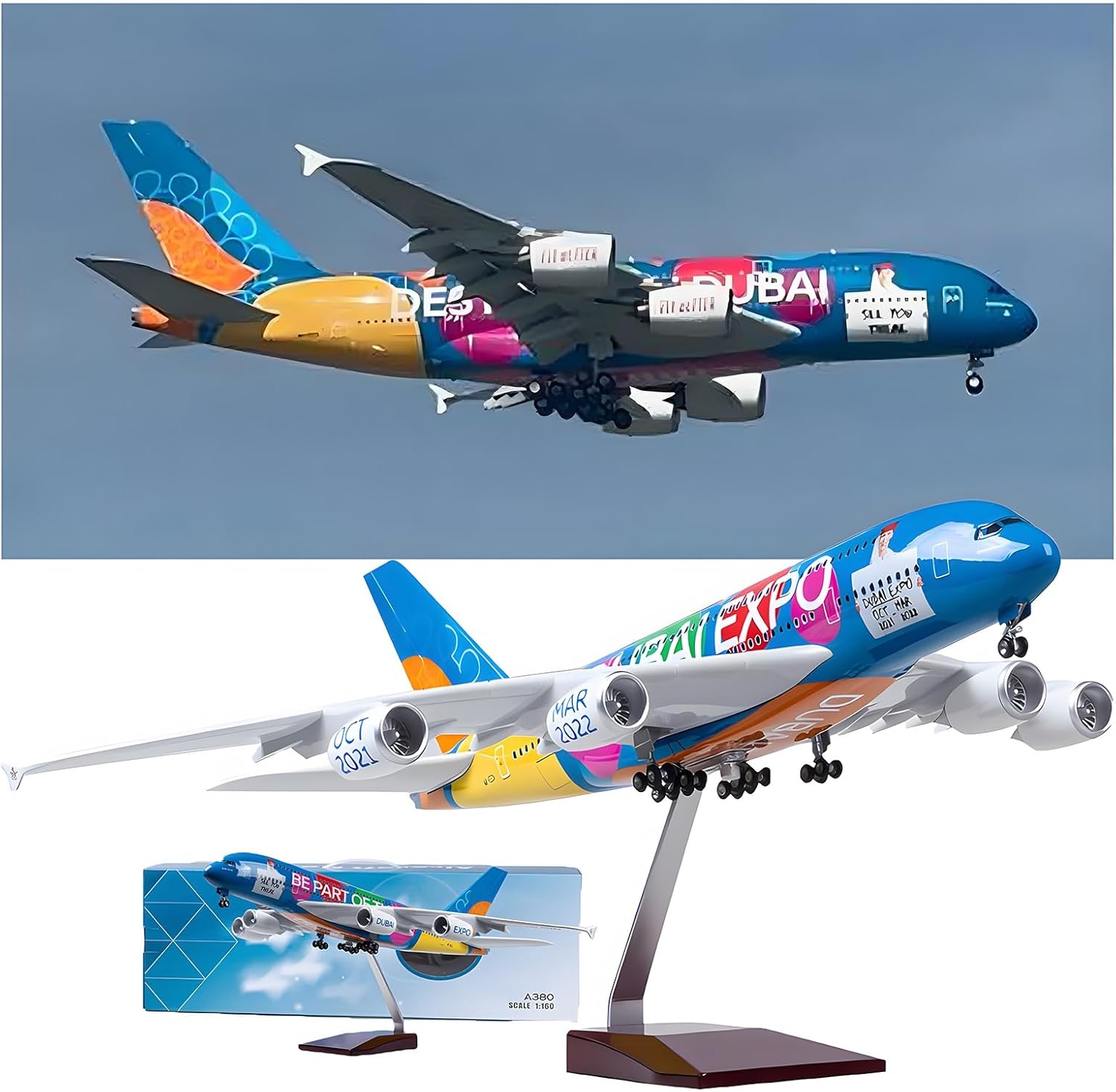 1:160 Scale Large Child Toy Ai - Model Airplane Plastic recensione e prezzo