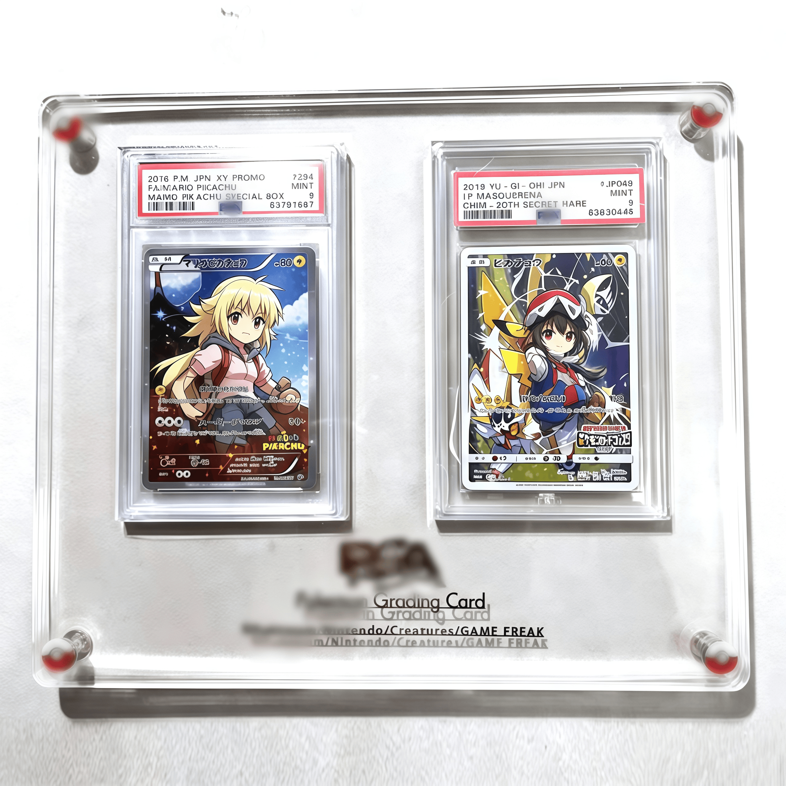 PTCG Pokemon Yu-Gi-Oh Rating G - Graded Card Display recensione e prezzo