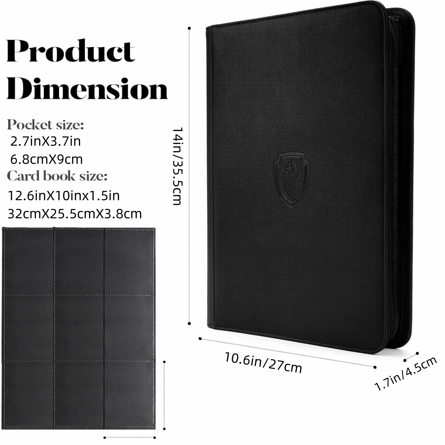 9 Pocket Trading Card Binder,  - Trading Card Binder recensione e prezzo
