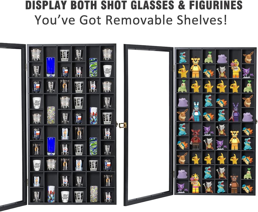 Large Shot Glass Display Case, - Display Case Acrylic recensione e prezzo