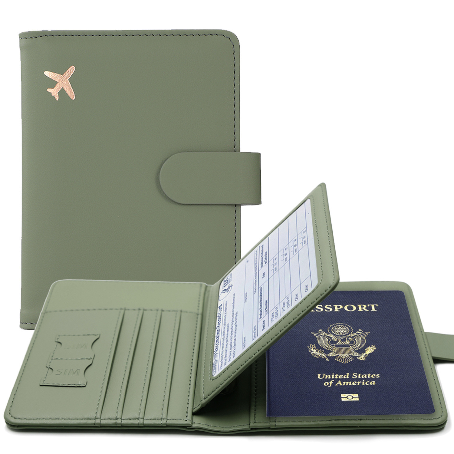 RFID Passport Cover Case Passp - Card Top Loader recensione e prezzo