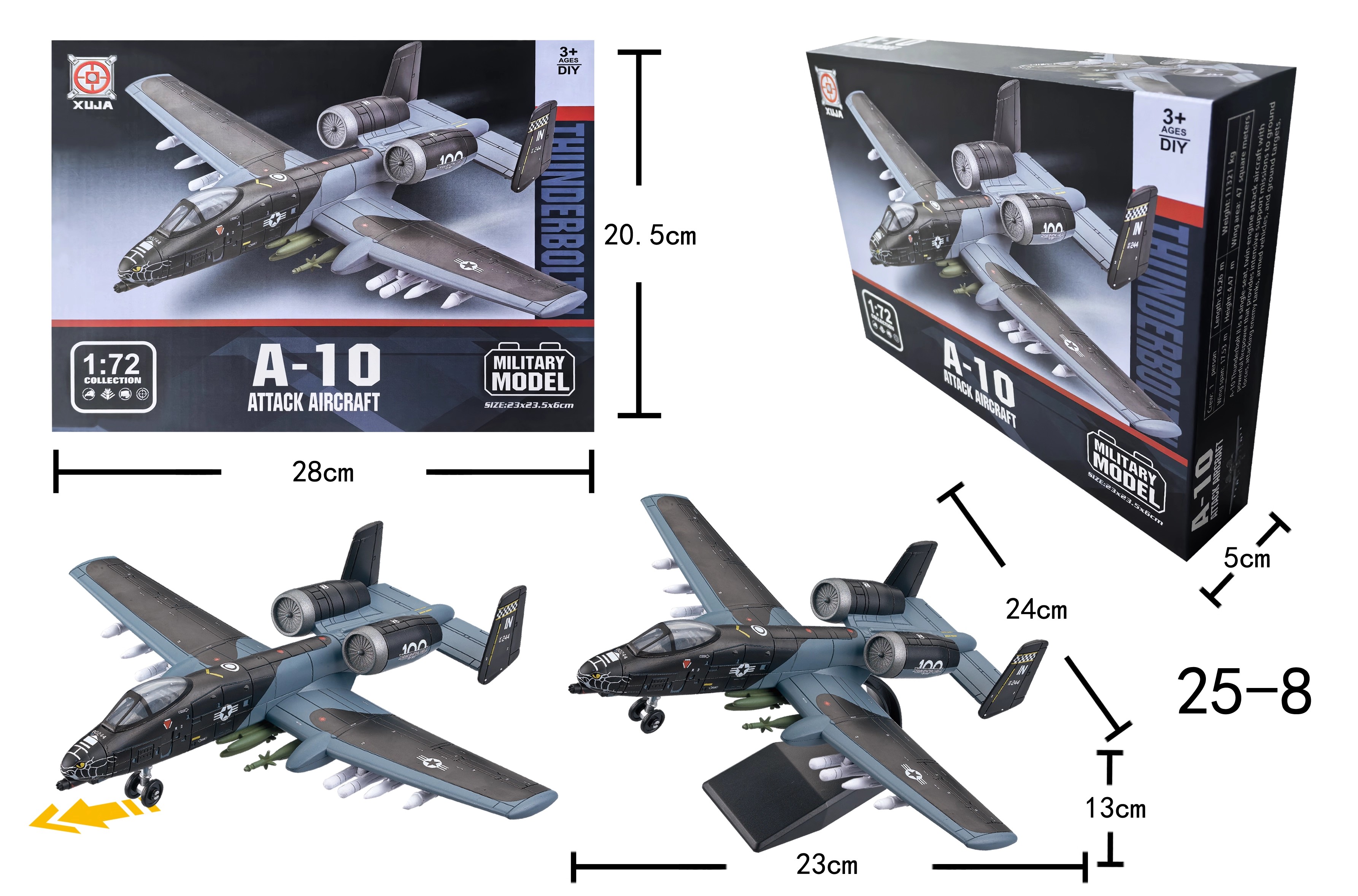 A-10 Warthog 1/72 Scale Micro  - Model Airplane Plastic recensione e prezzo