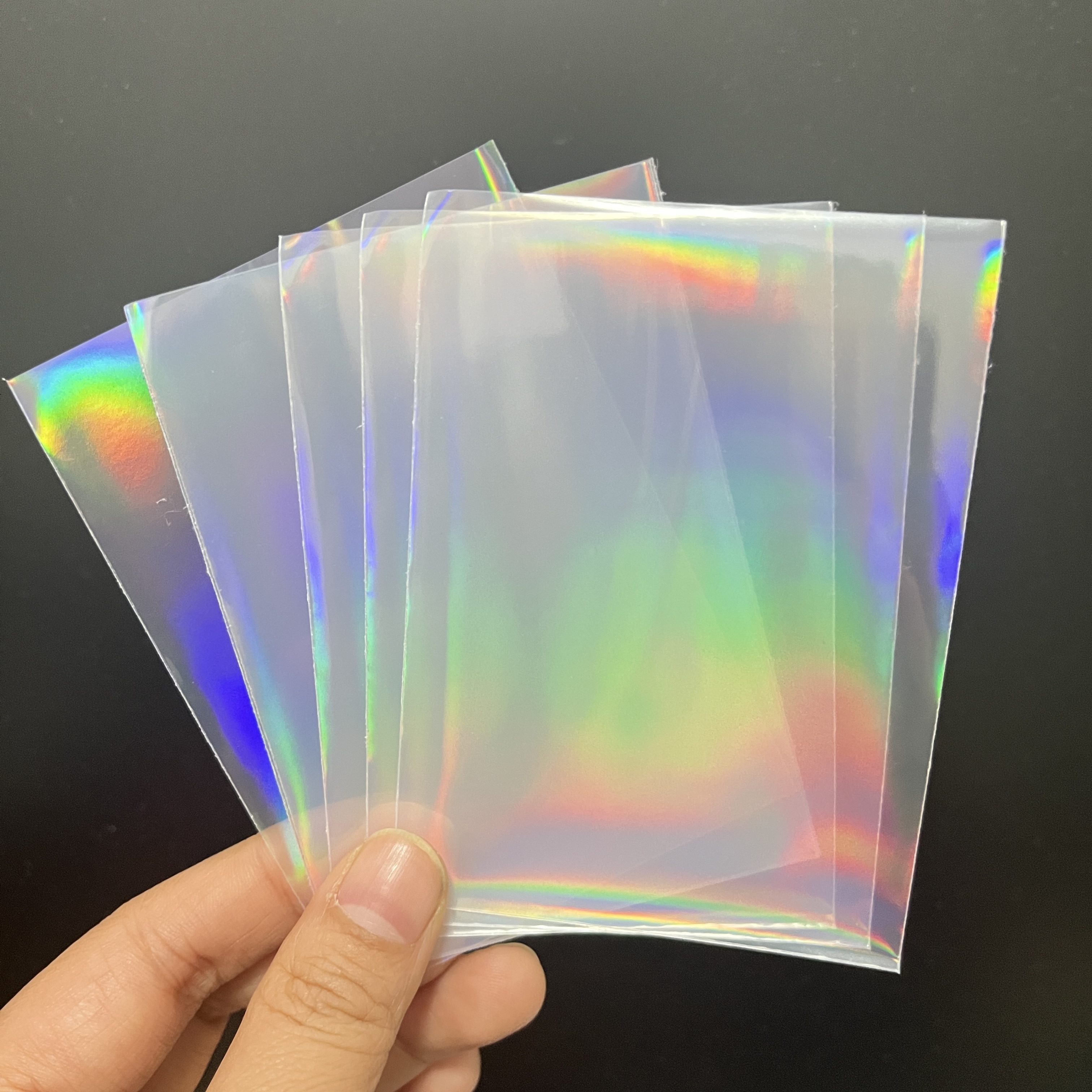 50pcs 65x90mm Holographic Card - Card Penny Sleeve recensione e prezzo