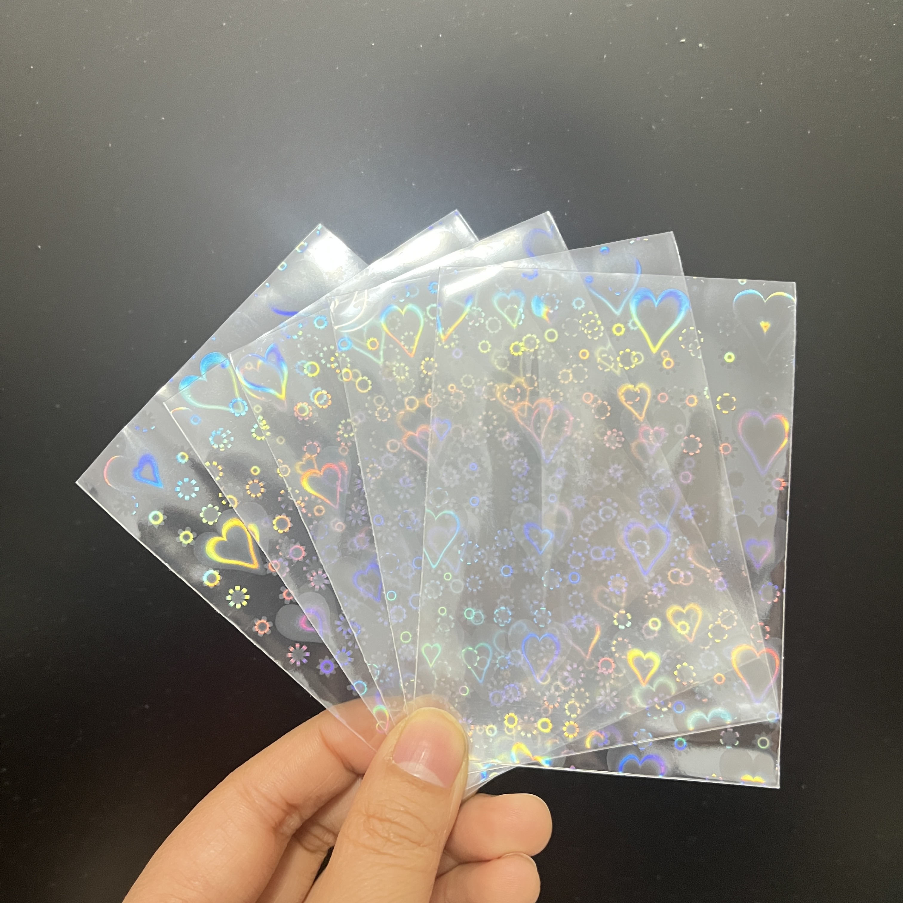 50pcs 65x90mm Holographic Card - Card Penny Sleeve recensione e prezzo