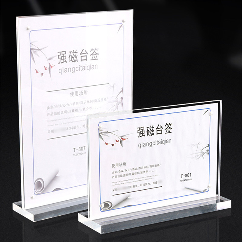 Acrylic Menu Sign Holder POP D - Pop Display Shelf recensione e prezzo