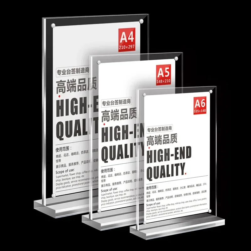 Acrylic Menu Sign Holder POP D - Pop Display Shelf recensione e prezzo