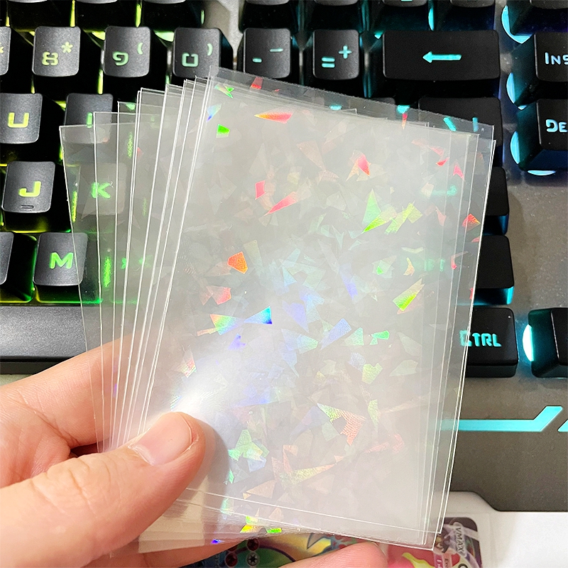 50pcs Soft Trading Laser Card  - Card Penny Sleeve recensione e prezzo