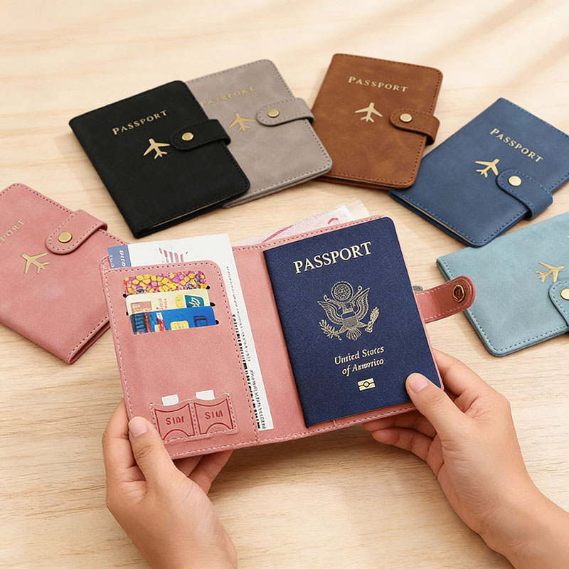 Leather Passport Holder Covers - Card Top Loader recensione e prezzo