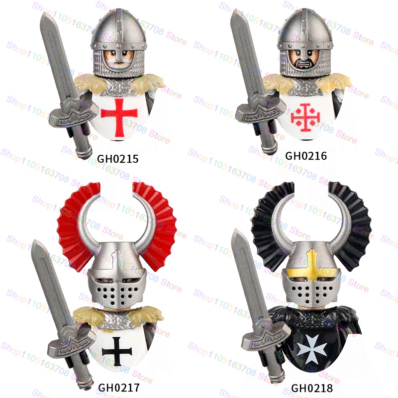 G0128 Moc Medieval Roman Centu - Lego Minifigure Holder recensione e prezzo