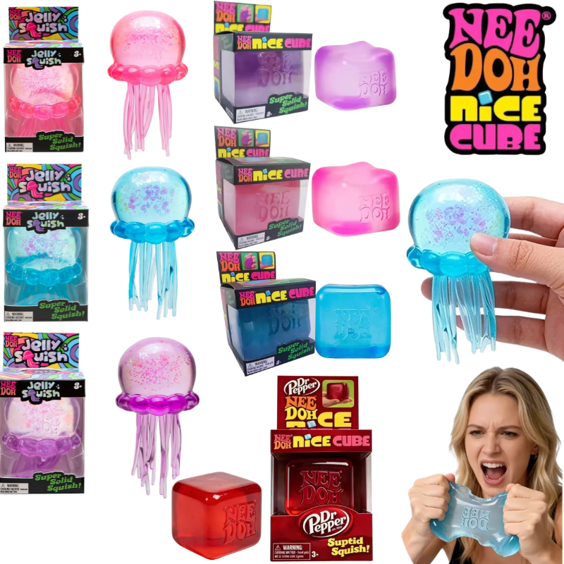 Schylling Nee Doh Jellyfish &  - Fidget Cube Original recensione e prezzo