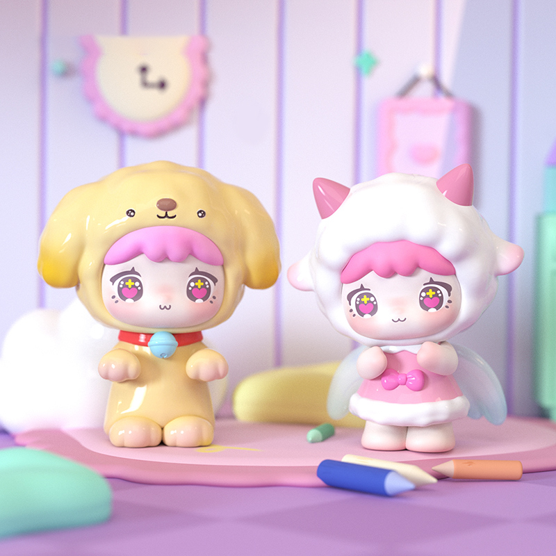 Qubii Autumn Animal Castle Day - Vinyl Figure Blank recensione e prezzo