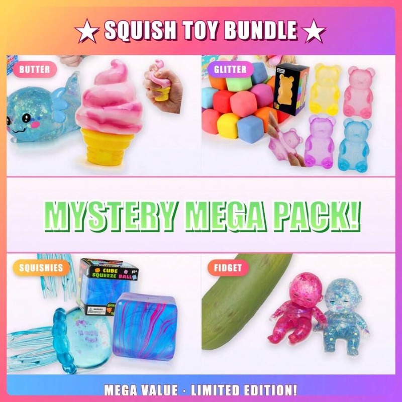 Holiday Squishy Mystery Blind  - Mystery Box Blind Bag recensione e prezzo