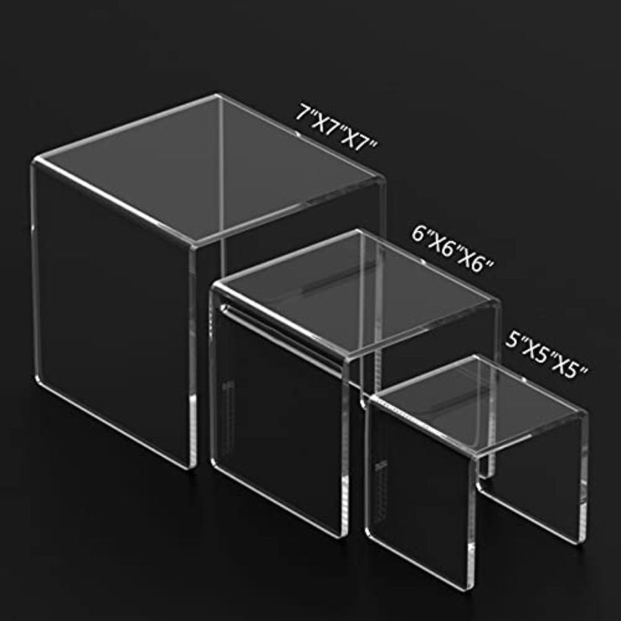 Clear Acrylic Display Risers 2 - Display Risers Set recensione e prezzo