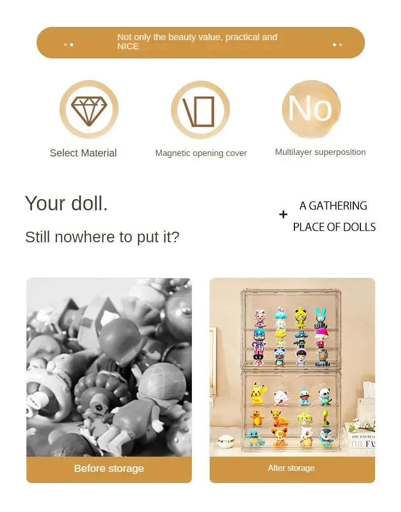 Acrylic Showcase for Collectib - Pop Display Shelf recensione e prezzo