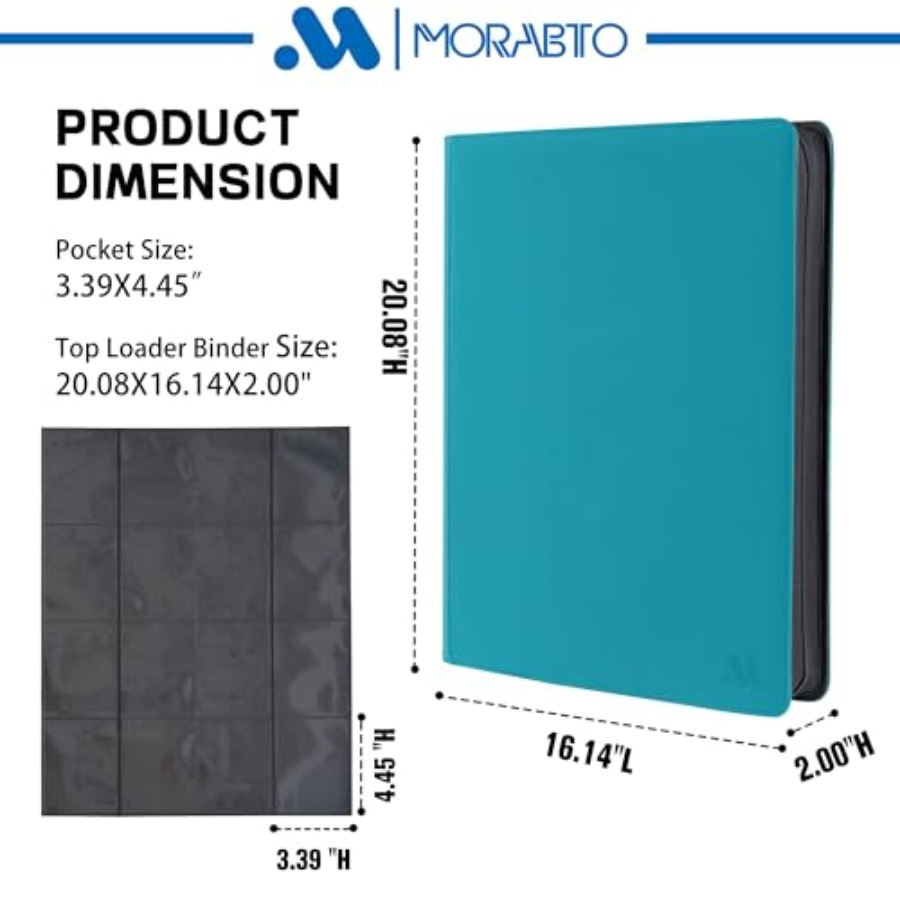 Toploader Binder Holds 640 Top - Card Top Loader recensione e prezzo