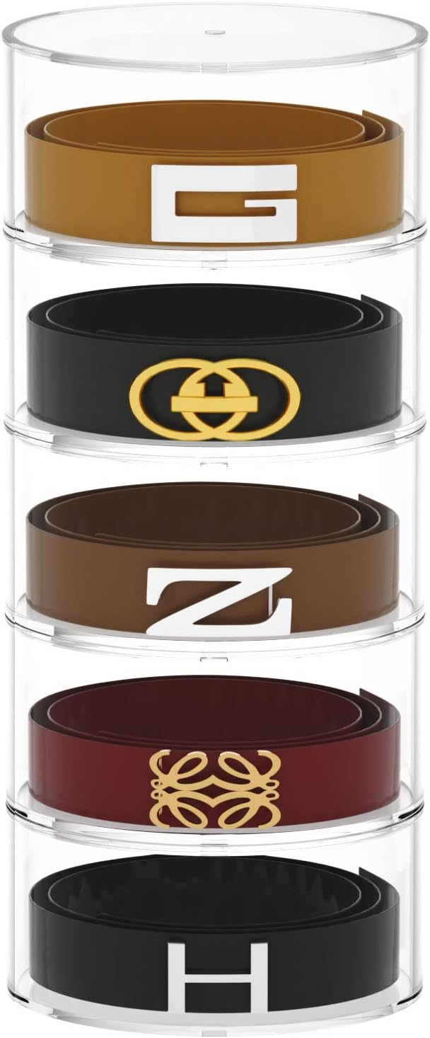 Belt Organizer, Acrylic Displa - Display Case Acrylic recensione e prezzo